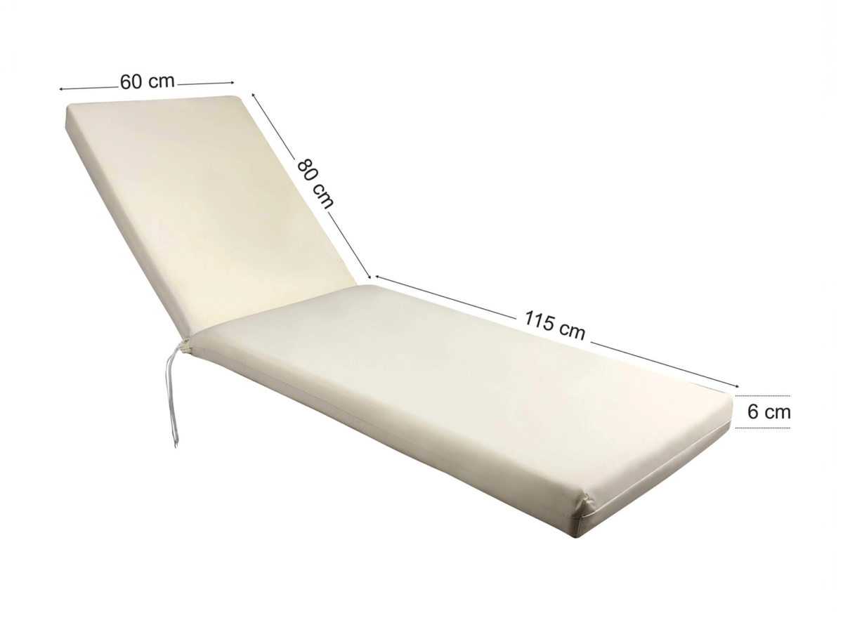 Sunbed mattress 6cm