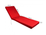 Sunbed mattress 6cm