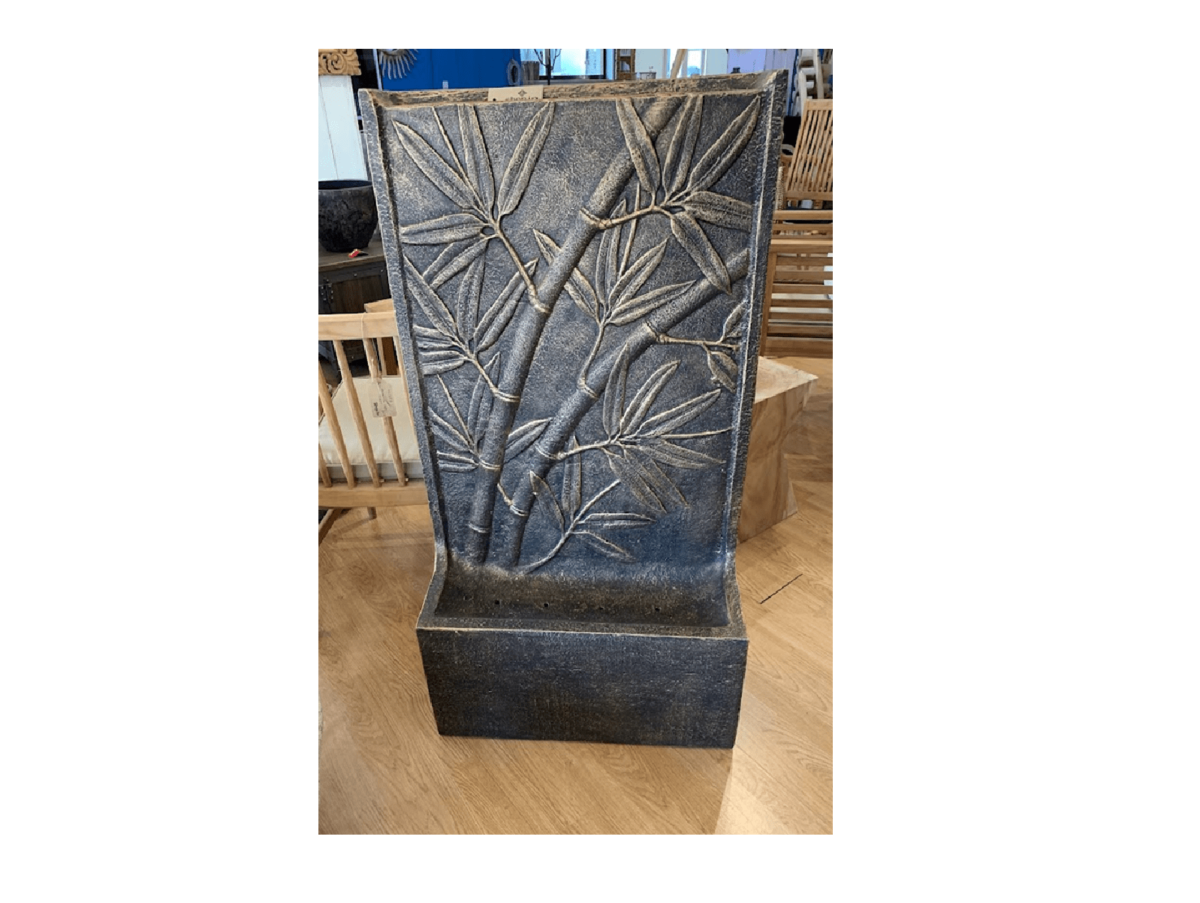 Fountain in bronze colour