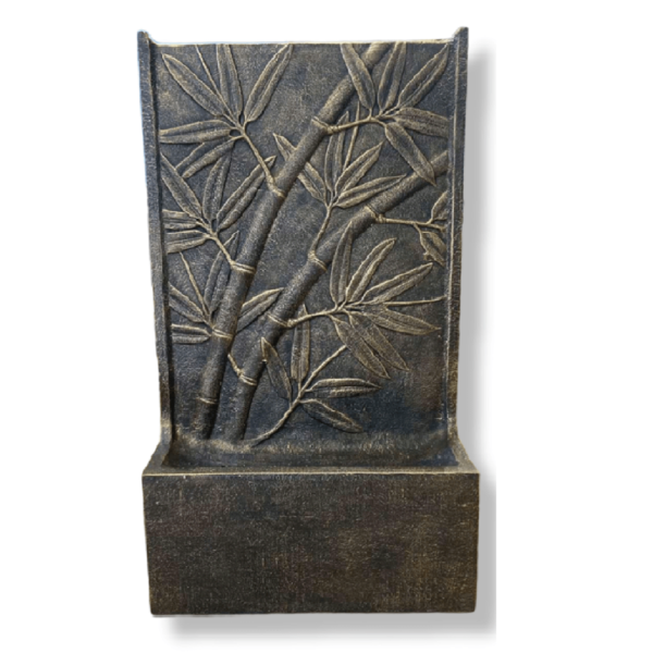 Fountain in bronze colour 