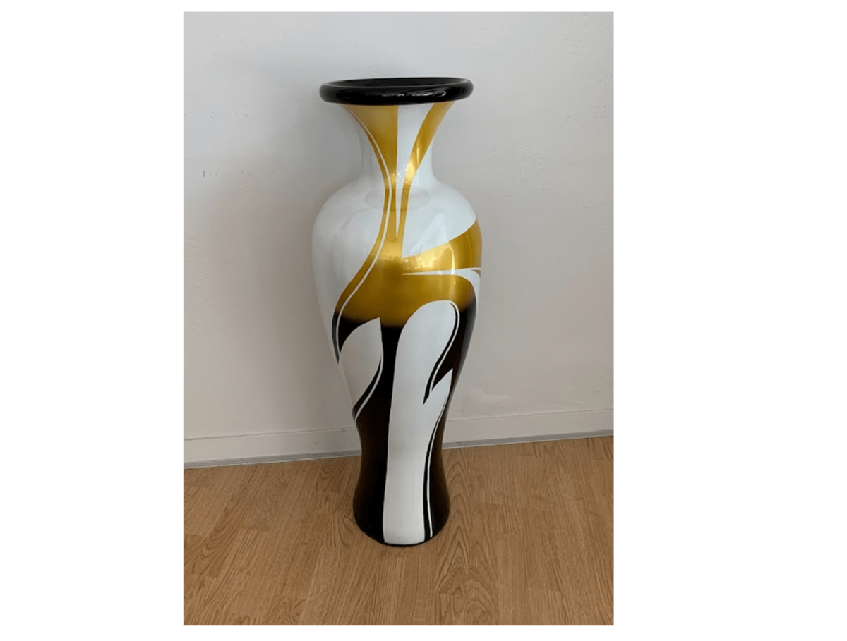 Ceramic vaze duco lines 96 CM