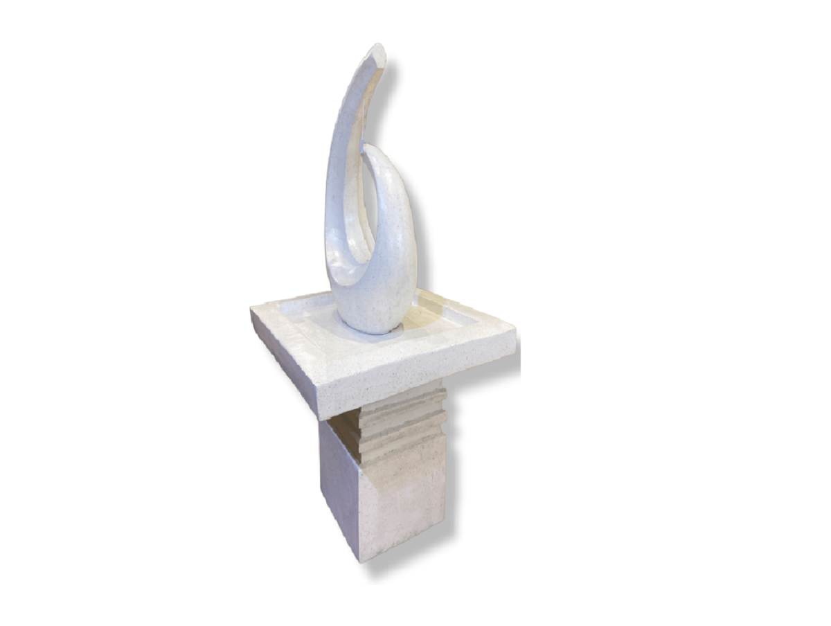 FOUNTAIN G WHITE COLOUR 110 CM