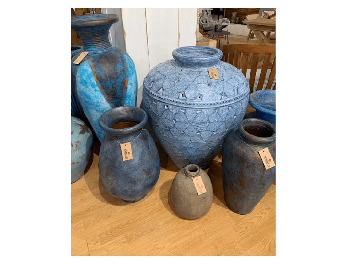 CERAMIC VASE 90 CM