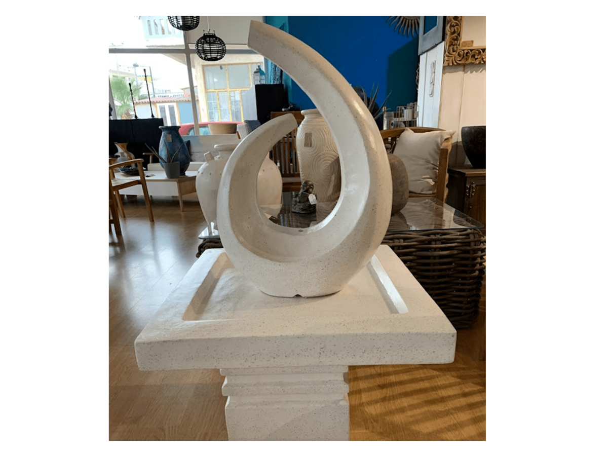 FOUNTAIN G WHITE COLOUR 110 CM