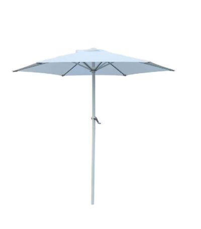 UMBRELLA D.200cm Alu White/Fabric White (w/o flaps) e925,11