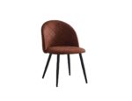 BELLA Chair Metal Black/Suede