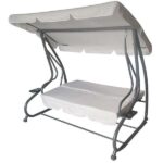 Metal swing 3-seater bed metal swing