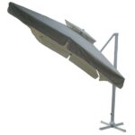 Square aluminum Umbrella with base Heavy type, professional