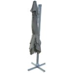 Square aluminum Umbrella with base Heavy type, professional