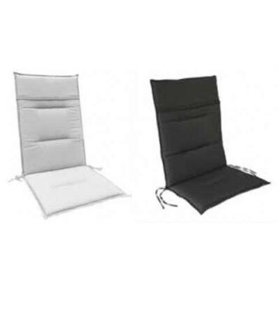 Cushion white/grey for armchair/chair