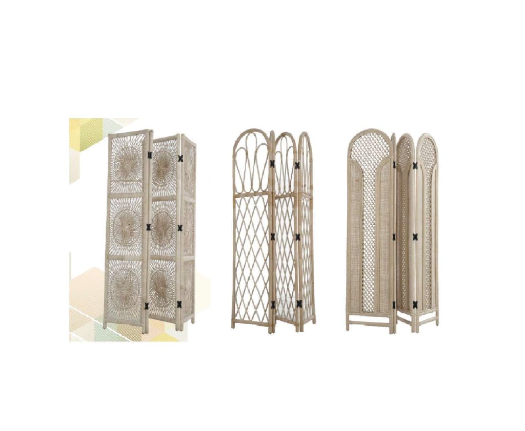 Room divider in rattan